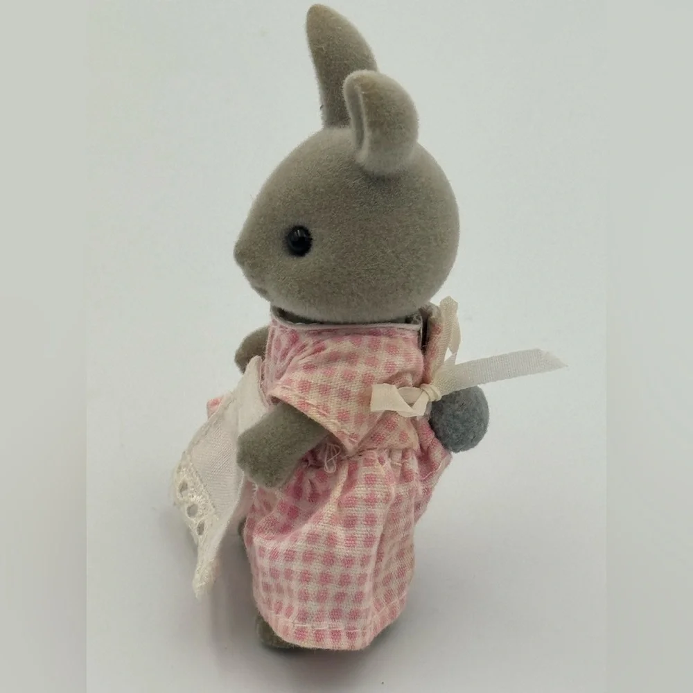 Vintage Sylvanian Families Babblebrook Rabbit‎ Mom Baby Calico Critters